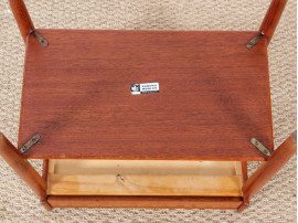 Scandinavian bedside teak table by Børge Mogensen, model 148