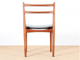 Set of 4 scandinavian teak chairs