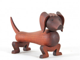 Teak dachshund