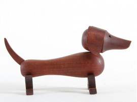 Teak dachshund