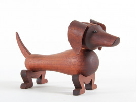 Teak dachshund