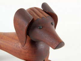 Teak dachshund