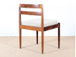 Scandinavian chair in Rio rosewood Model MO301