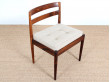 Scandinavian chair in Rio rosewood Model MO301