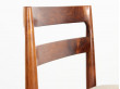 Scandinavian chair in Rio rosewood Model MO301