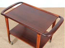 Rosewood trolley / coffee table designed by Niels O. Møller