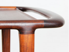 Rosewood trolley / coffee table designed by Niels O. Møller