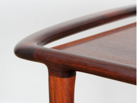 Rosewood trolley / coffee table designed by Niels O. Møller