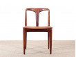 Set of 8 scandinavian rosewood chairs, by Johannes Andersen 