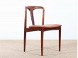 Set of 8 scandinavian rosewood chairs, by Johannes Andersen 