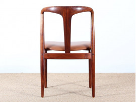 Set of 8 scandinavian rosewood chairs, by Johannes Andersen 