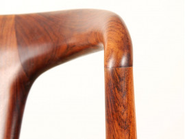 Set of 8 scandinavian rosewood chairs, by Johannes Andersen 