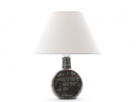 Scandinavian ceramic table lamp