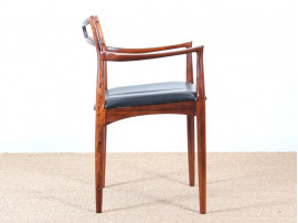 Fauteuil scandinave en palissandre de Rio de Johannes Andersen