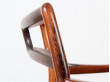 Fauteuil scandinave en palissandre de Rio de Johannes Andersen