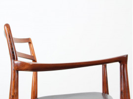 Fauteuil scandinave en palissandre de Rio de Johannes Andersen