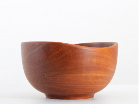 Bol scandinave en teak