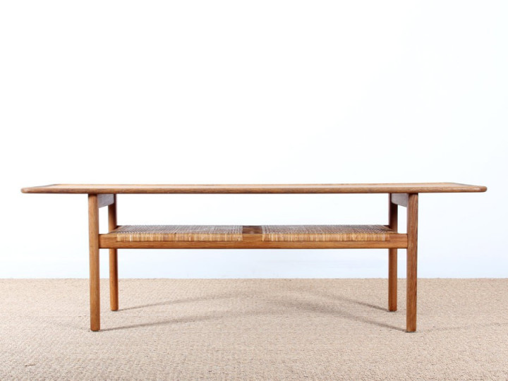 Scandinavian coffee table by Hans Wegner