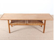 Scandinavian coffee table by Hans Wegner