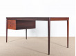 Scandinavian desk in rosewood, designed by Erik Riisager Hansen