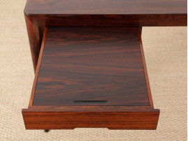 Scandinavian desk in rosewood, designed by Erik Riisager Hansen