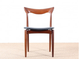 Set of 4 scandinavian chairs in teak designed by Henry Walter Klein