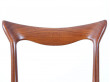 Set of 4 scandinavian chairs in teak designed by Henry Walter Klein