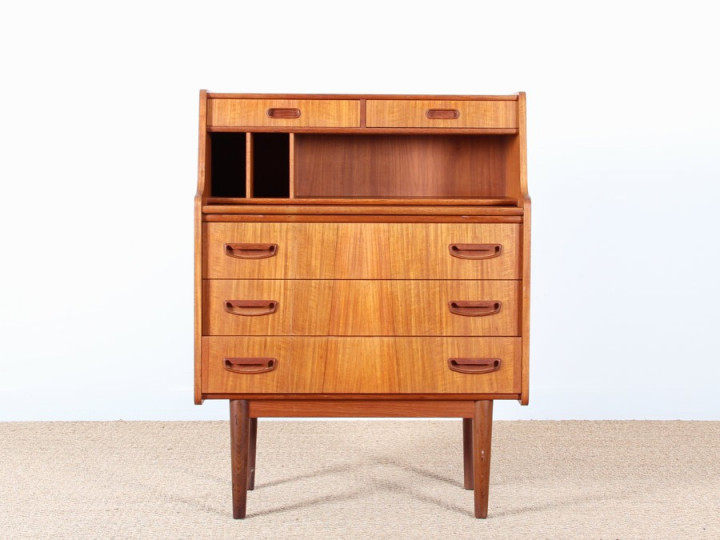 Scandinavian teak secretary