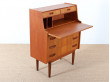 Scandinavian teak secretary