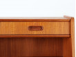 Scandinavian teak secretary