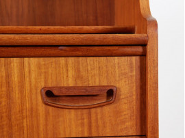 Scandinavian teak secretary