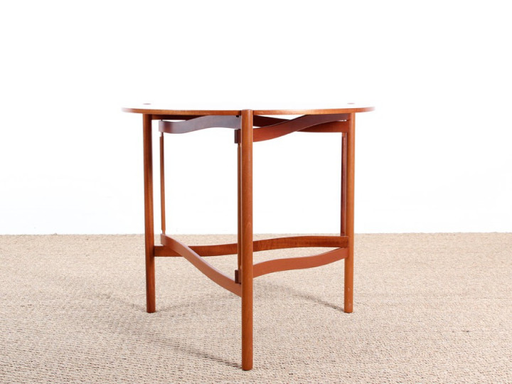 Dismantable side table, deisgned by Hans Johansson 