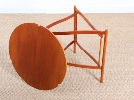 Dismantable side table, deisgned by Hans Johansson 