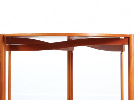 Dismantable side table, deisgned by Hans Johansson 