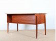 Scandinavian desk in teak.