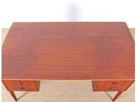 Scandinavian desk in teak.