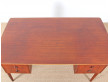 Scandinavian desk in teak.