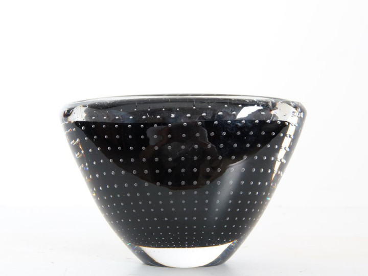 Scandinavian blown glass bowl