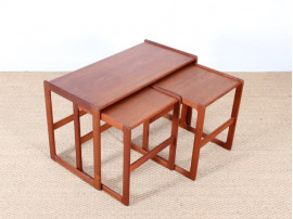 tables gigognes de Arne Hovmand-Olsen design danois scandinave vintage