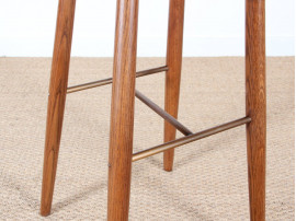 tabouret de bar de Niels Vodder design danois scandinave vintage