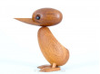 Grand canard en teck de Hans Bølling design scandinave vintage design danois