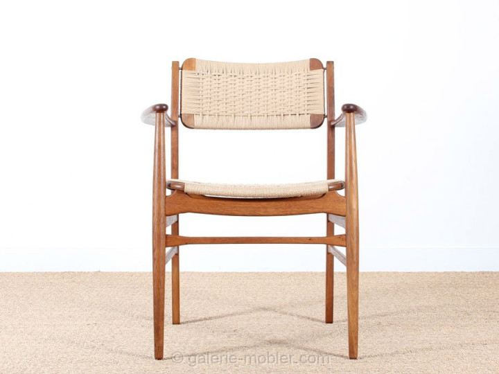 fauteuil de Torben Strandgaard pour Farstrup savvaerk & stolefabrik