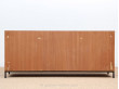 buffet enfilade scandinave en palissandre de Rio meubles vintage danois