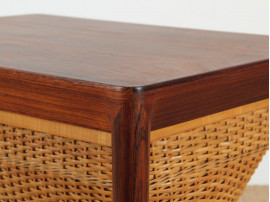 Scandinavian seweing table in rosewood