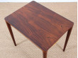 Scandinavian seweing table in rosewood