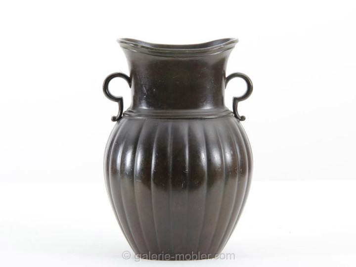 vase disco metal de just andersen