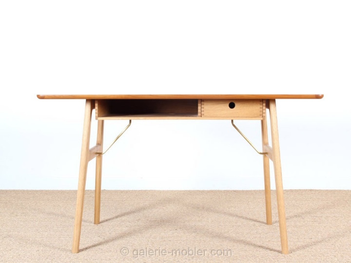 Bureau RM 13 en teck et chêne Design scandinave design design danois