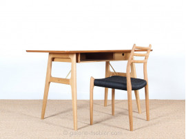 Bureau RM 13 en teck et chêne Design scandinave design design danois