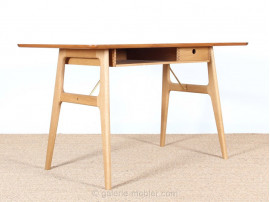 Bureau RM 13 en teck et chêne Design scandinave design design danois