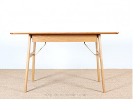 Bureau RM 13 en teck et chêne Design scandinave design design danois